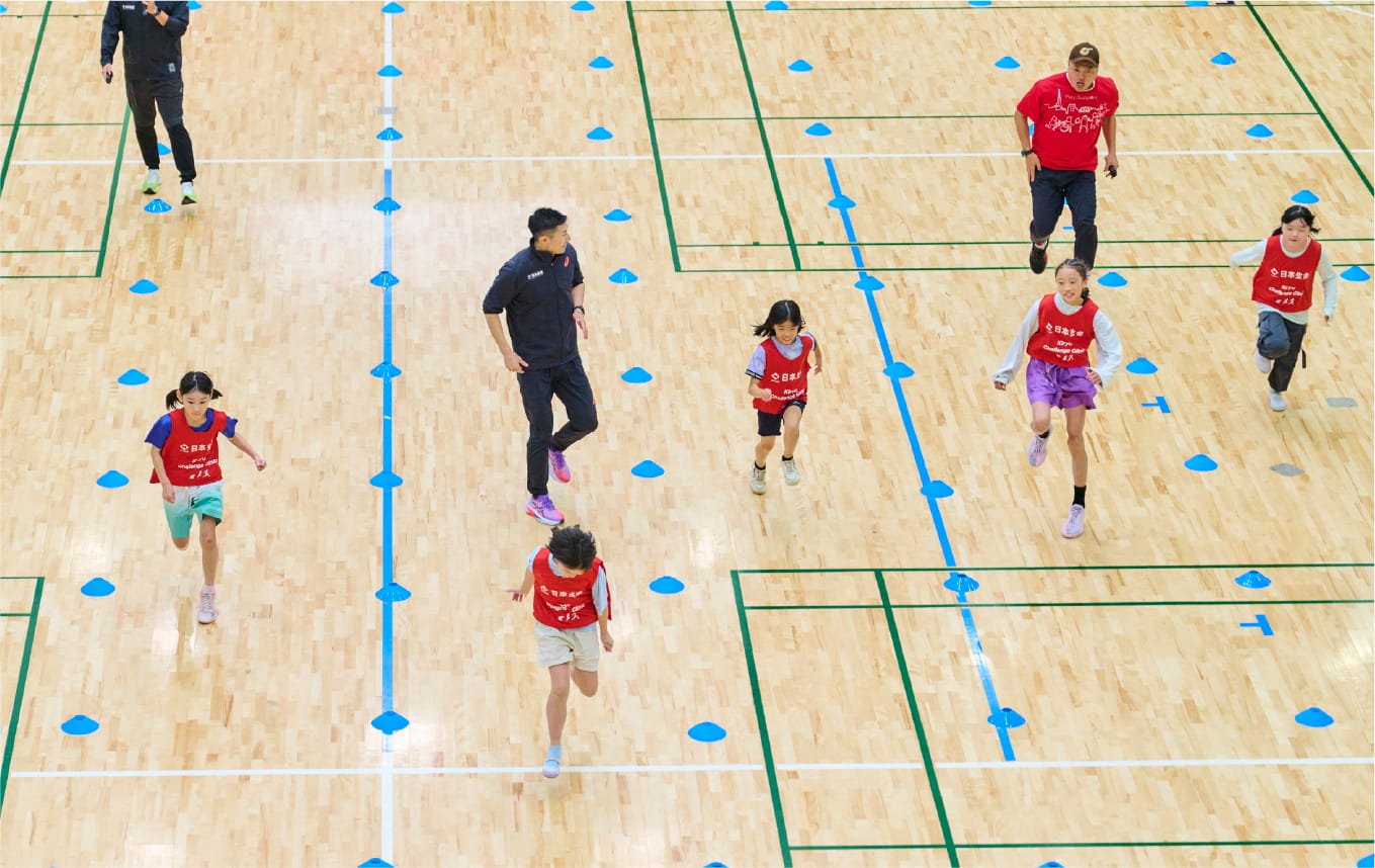 かけっこ教室の様子