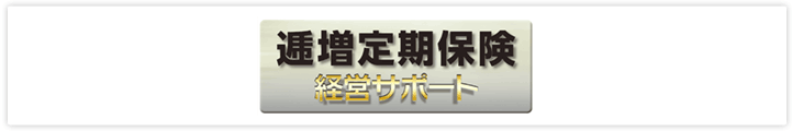 逓増定期保険 経営サポート