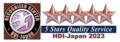 5 Stars Quality Service HDI-Japan 2022