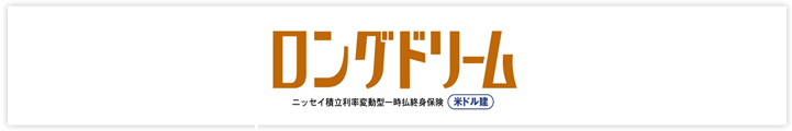 ロングドリーム　ニッセイ積立利率変動型一時払終身保険（米ドル建）