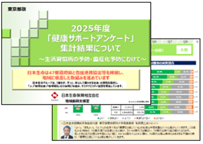 「健康サポートアンケート結果報告書」の画像です。